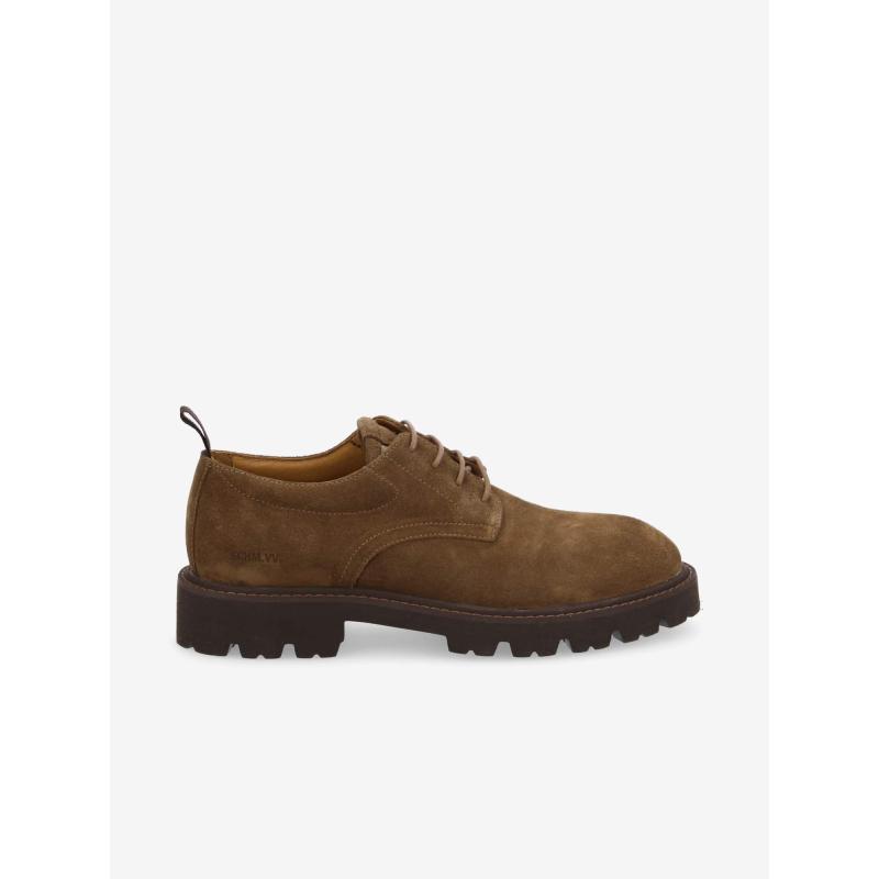 BRIGHTON DERBY - SUEDE - FANGO